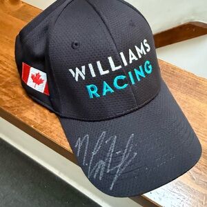 Official F1 Nicholas Latifi signed Williams Racing hat